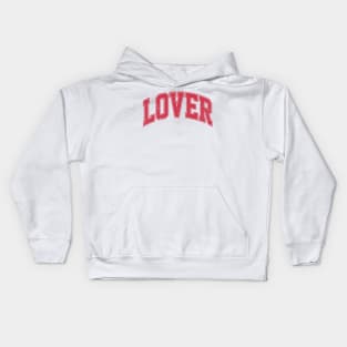 Valentines day Lover Distressed Kids Hoodie